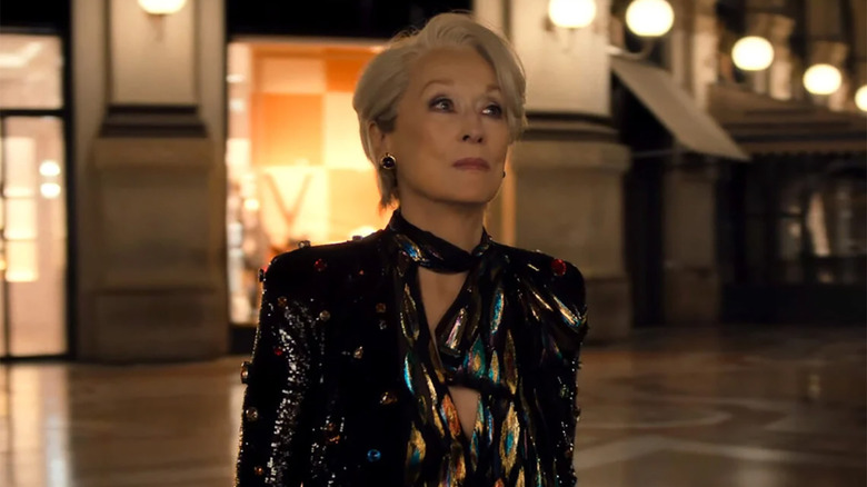 Miranda Priestly (Meryl Streep) in Milan in The Devil Wears Prada 2