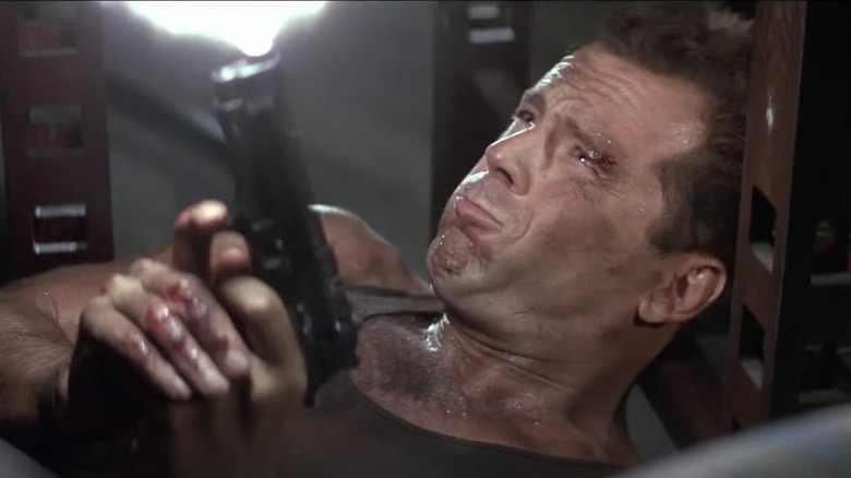Bruce Willis shooting gun