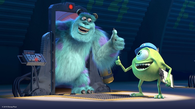 Sulley and Mike Wazowski in Monsters Inc.