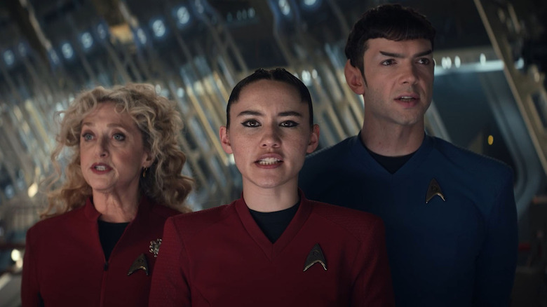 Cast of Star Trek: Strange New Worlds singing
