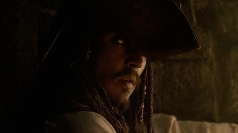 Johnny Depp Captain Jack The Pirates of the Caribbean