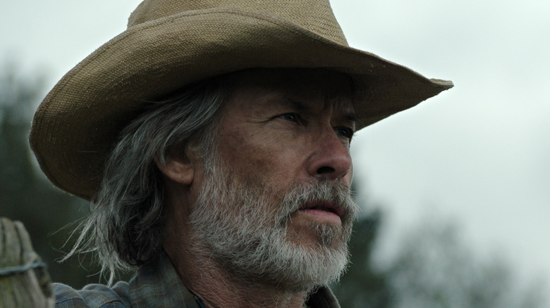 Pops looking rugged in The Dog Stars