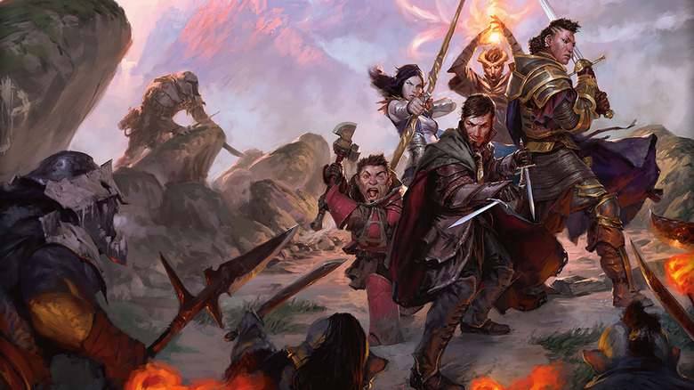 Dungeons & Dragons promo art