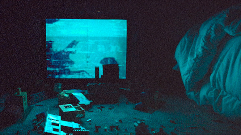 The living room of Skinamarink