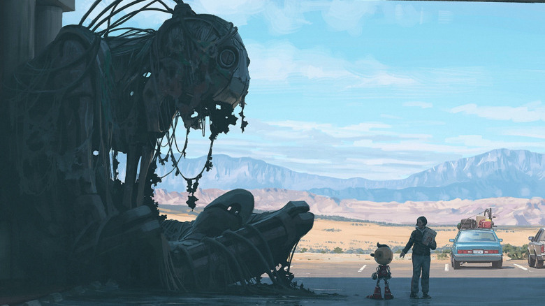The Electric State book cover artwork