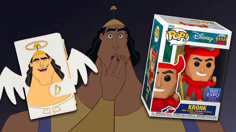 kronk emperor's new groove wallet funko pop