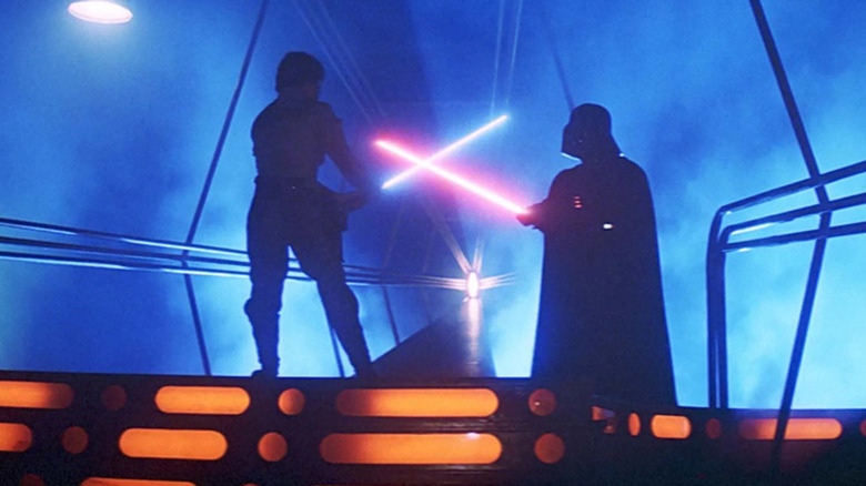 The Empire Strikes Back Luke Skywalker Darth Vader