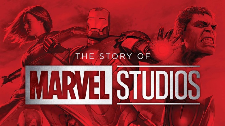 Book cover of The Story of Marvel Studios