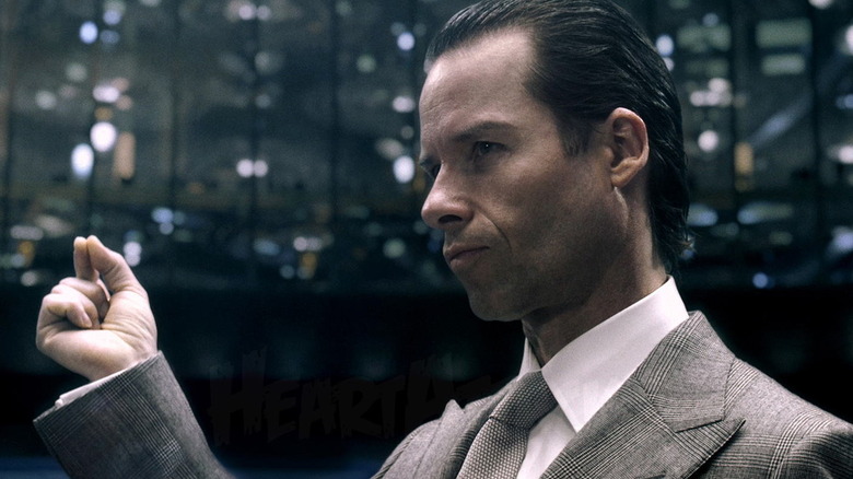 Guy Pearce as Peter Weyland delivers a TED Talk in the Peter Weyland Files