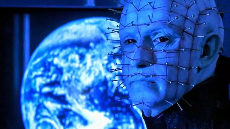 Pinhead in space in Hellraiser: Bloodline