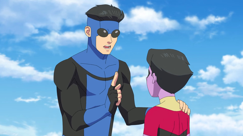 Invincible teaches Oliver a lesson in Invincible