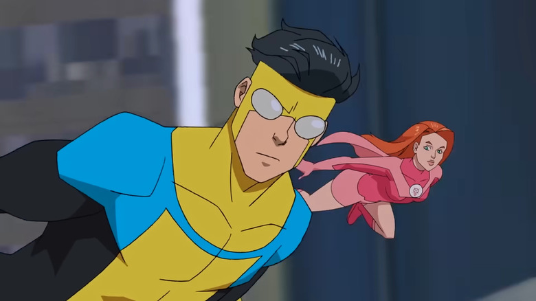 Mark and Atom Eve fly together in Invincible