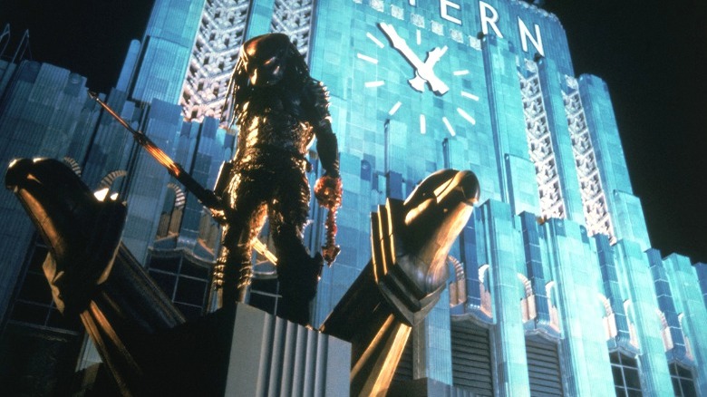 Predator above Los Angeles