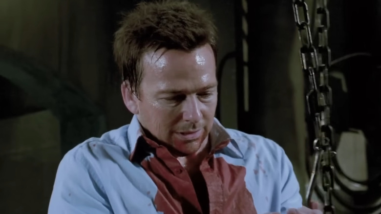 Sean Patrick Flanery as Bobby Dagen preparing for a test in Saw 7