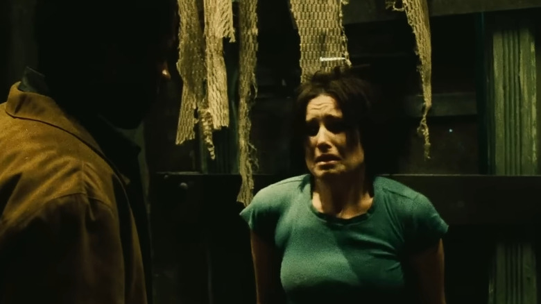 Shawnee Smith as Amanda Young in the nerve gas house in Saw 2