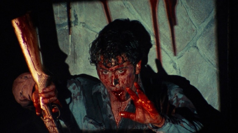 Bruce Campbell in The Evil Dead