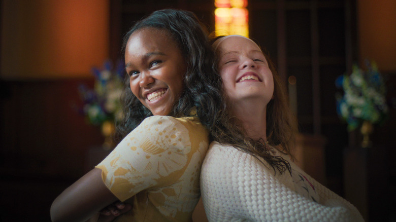 Lidya Jewett and Olivia Marcum in The Exorcist: Believer