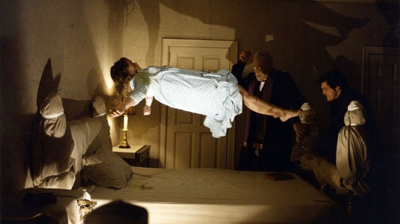 The exorcism scene in The Exorcist