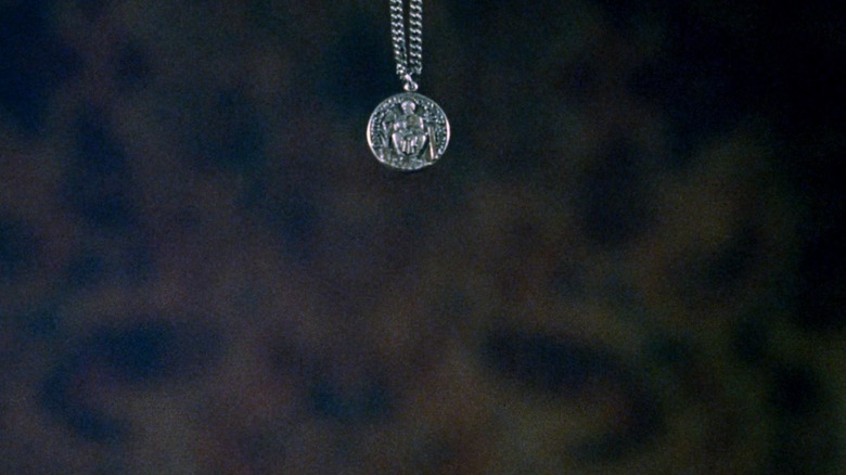 St. Joseph's medallion in The Exorcist