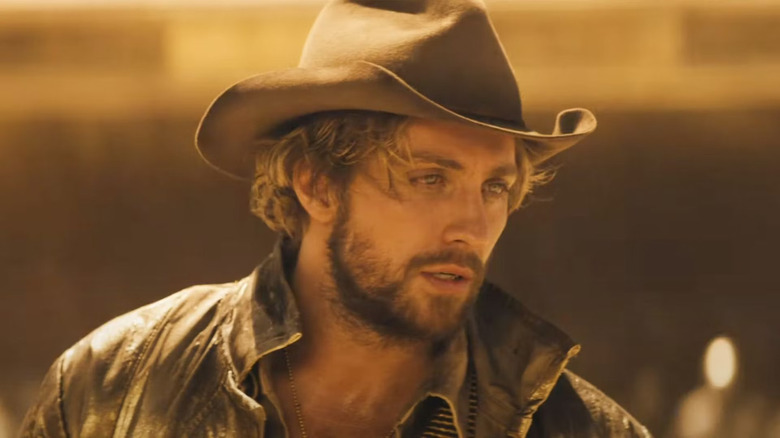 Aaron Taylor-Johnson as a space cowboy in The Fall Guy