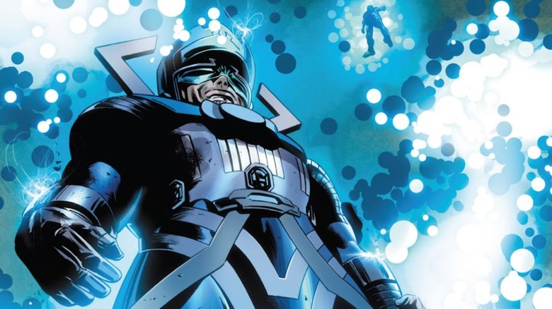 Galactus with Franklin Richards in Fantastic Four #604
