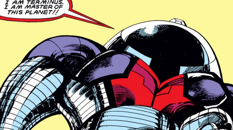 Terminus announcing his arrival in Fantastic Four #269
