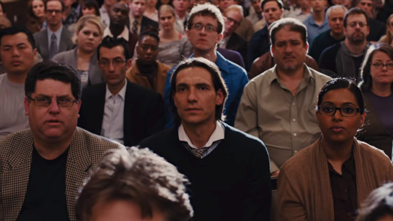 Jordan Belfort's audience at speaking event