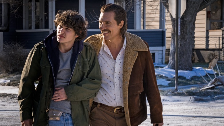 Richie Merritt and Matthew McConaughey in White Boy Rick