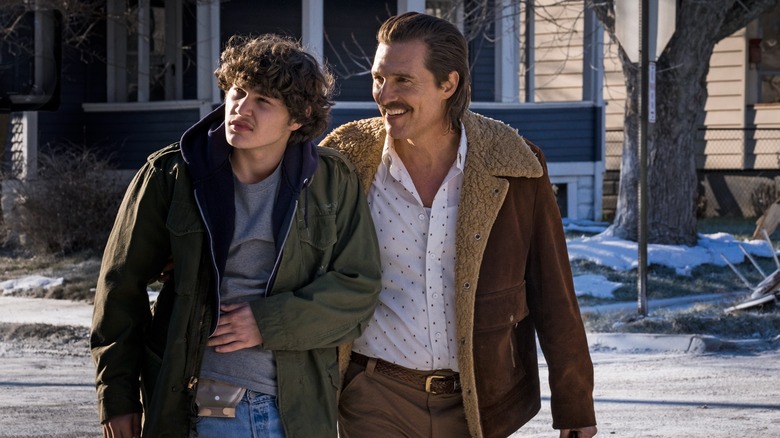 Richie Merritt and Matthew McConaughey in White Boy Rick