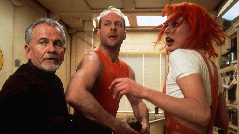 The Fifth Element Bruce Willis Milla Jovovich Ian Holm