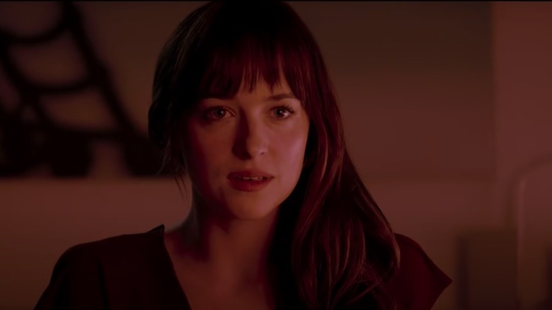 Dakota Johnson in Fifty Shades of Grey