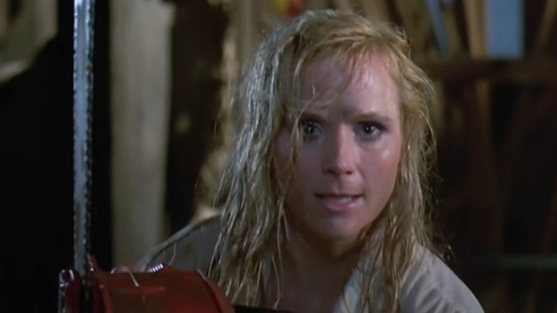 Melanie Kinnaman chainsaw barn