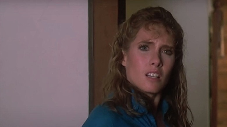 Trish staring at Jason