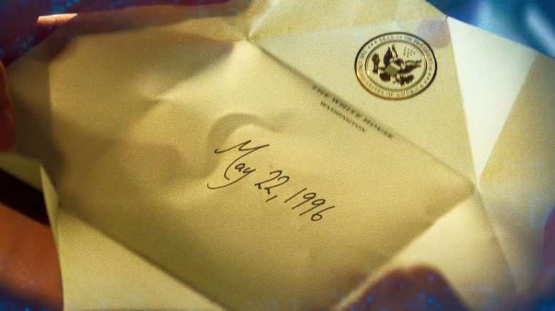 A note from the President with a significant date in Mission: Impossible -- The Final Reckoning