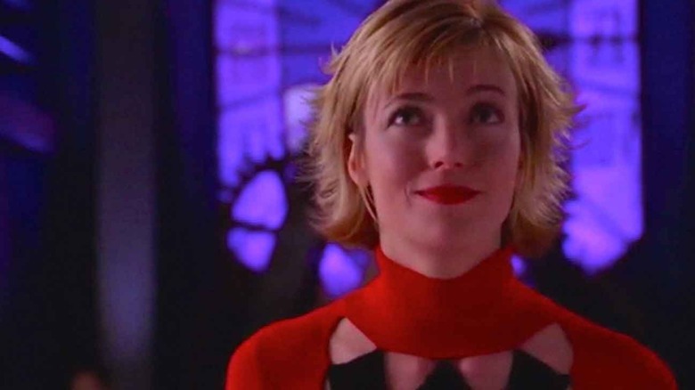 Dr. Harleen Quinzel, smirking in an episode of Birds of Prey
