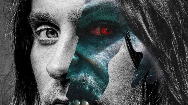 Jared Leto in the Morbius poster