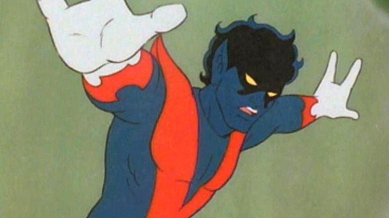 Nightcrawler with his arms spread in Spider-Man and His Amazing Friends