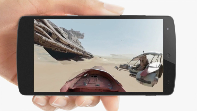 The Force Awakens 360-degree video