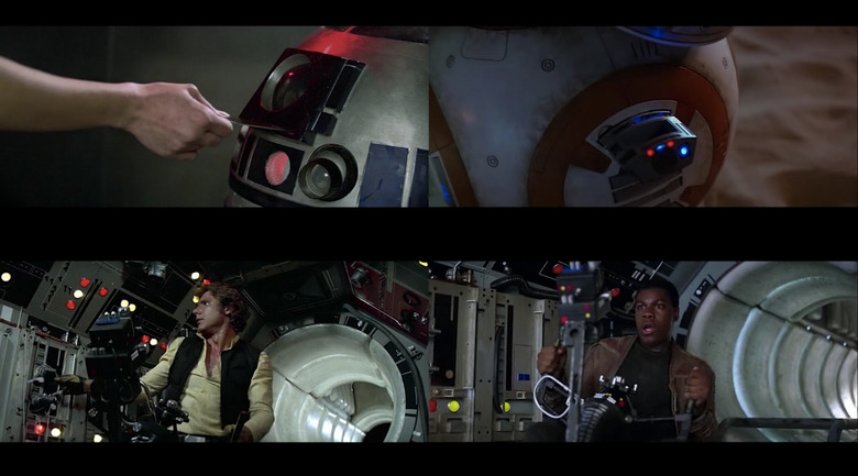 The Force Awakens and A New Hope Comparison