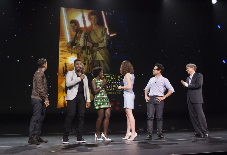 Star Wars: The Force Awakens poster reveal at D23 Expo 2015