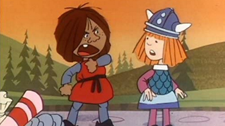 Vicke the Viking, Vicke shocked by rude boy