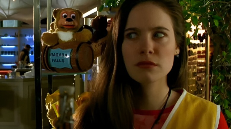 Jaye is annoyed and creeped out by the animal figurine demands in Wonderfalls