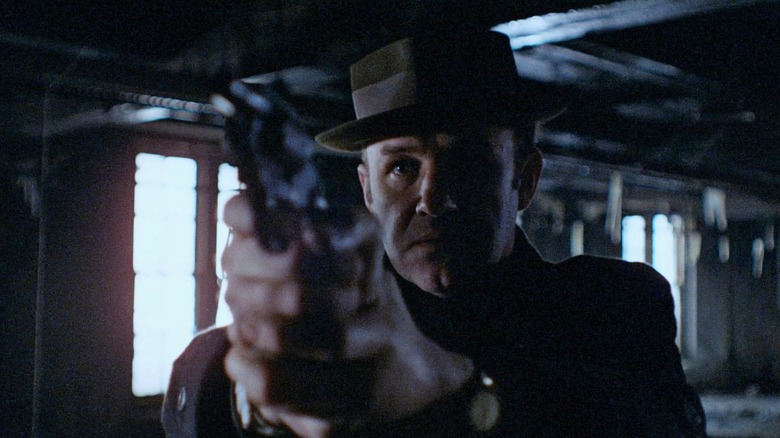 Popeye aims gun in The French Connection (1971)