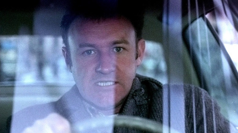 Popeye driving in car chase in The French Connection (1971)