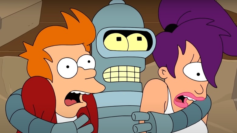 Futurama Fry Bender Leela