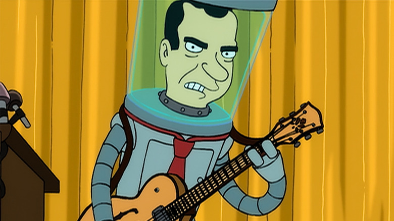 richard nixon futurama