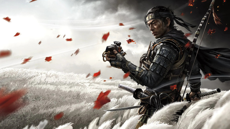 Cover Art for Ghost of Tsushima game