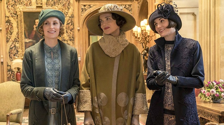 Michelle Dockery, Elizabeth McGovern and Laura Carmichael