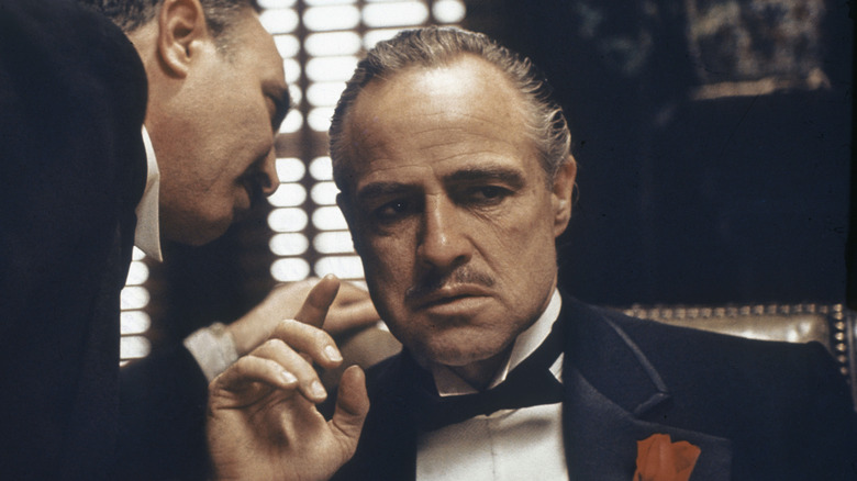 Don Corleone listening