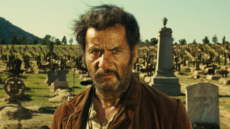 Eli Wallach glaring